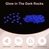 2000-Pack Glow in the Dark Rocks, 0.31"-0.47" Resin Pebbles Stones [Violet] gallery