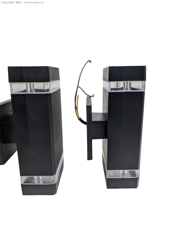 2x Outdoor Facade LED Light Wall Mounted Upwards Downwards Decorative Lighting 6 gallery