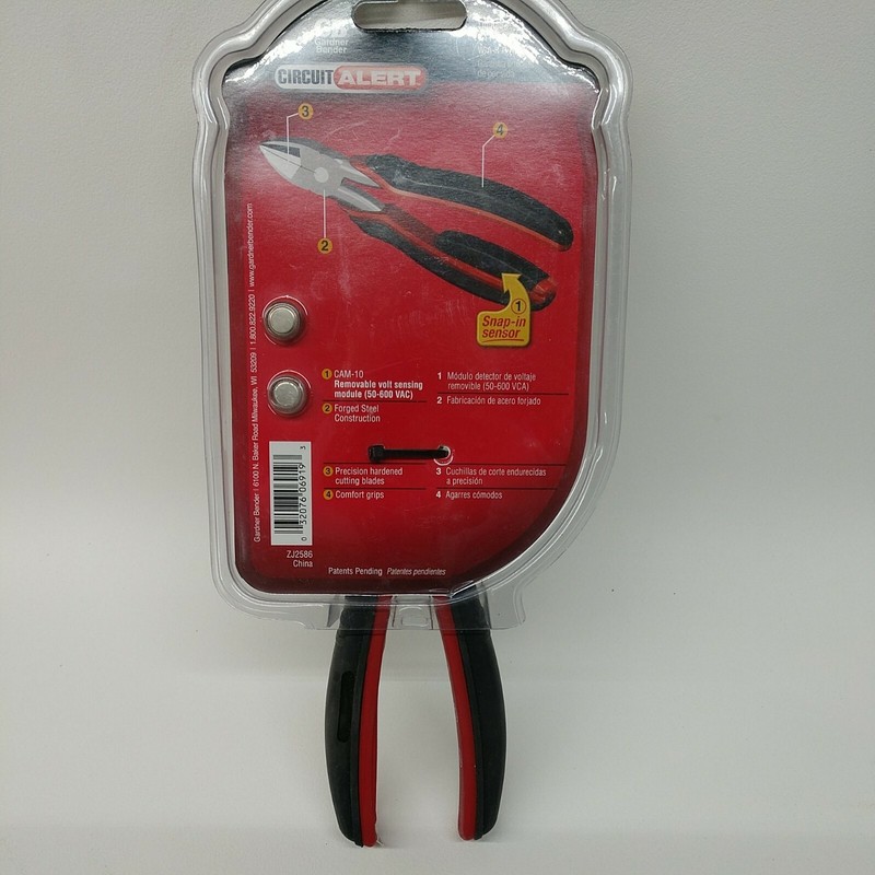 GARDNER BENDER GB Diagonal Pliers 7 Inch Cutter Voltage Sensing CHN GPT-70 gallery