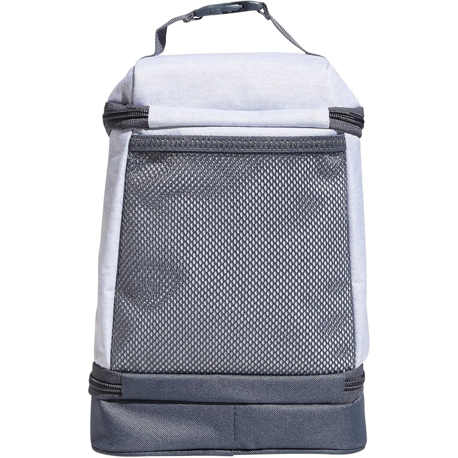 adidas Excel Lunch Bag Cooler with Zipper Jersey White Shadow Chrome Grey New gallery