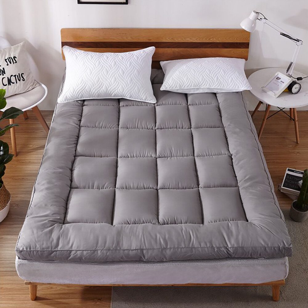 Soft Thick Mattress Pad Topper Quilted Fitted Mattress Protector Foldable Pad gallery