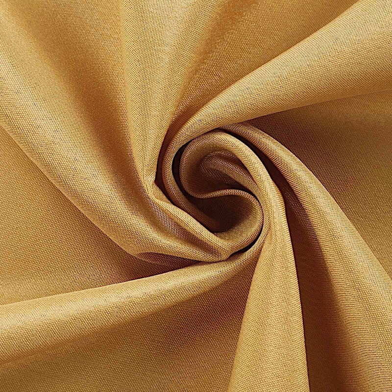 GOLD 72x120 RECTANGLE POLYESTER TABLECLOTH Wedding Party Catering Linens SALE gallery