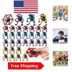Fun & Engaging 32 Pcs Fidget Spinner Set for Classroom Prizes and Goodie Bags