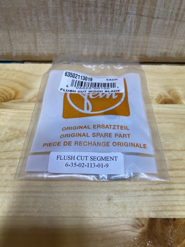 NOS Fein MultiMaster Cutting Tool Blade 6 35 02 113 01 9 Made in Germany gallery