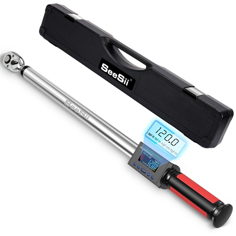 Combo Digital Torque Wrench Set, 3/8" 0–220 Nm & 1/2'' 17-340 nm Torque Electric gallery