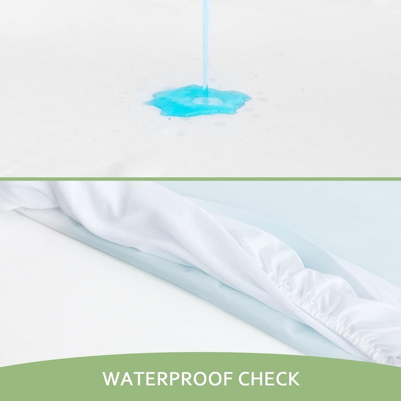 Waterproof Mattress Protector Twin Size, Skin Friendly and Breathable Twin Ma... gallery