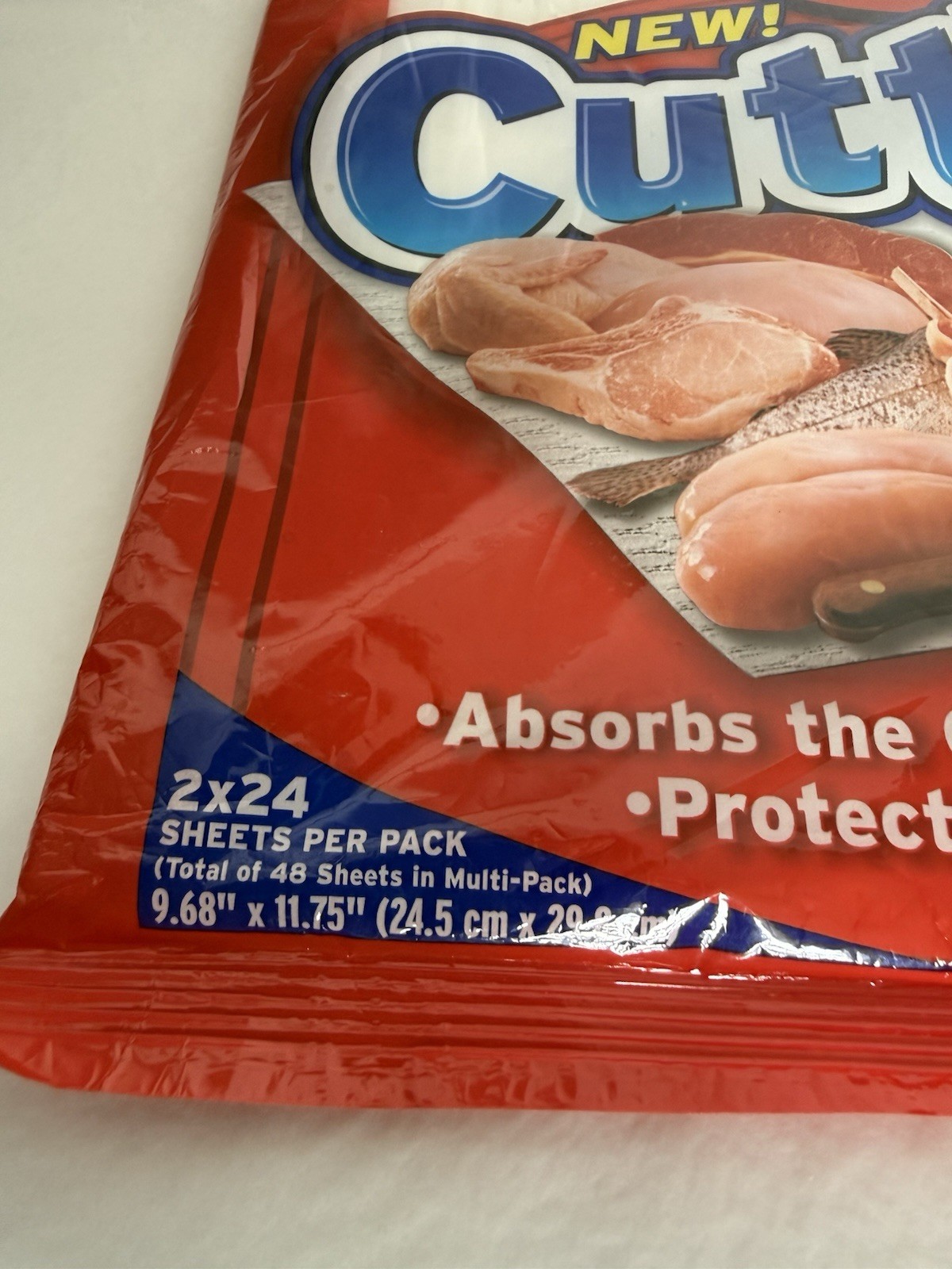NEW Saran Disposable Cutting Sheets 1 Pack of 24 Easy Clean Up DISCONTINUED ITEM gallery