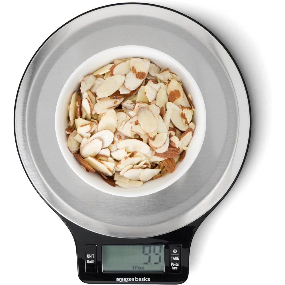Digital Kitchen Scale LCD Display Tare Function Multiple Units 11 Pounds gallery