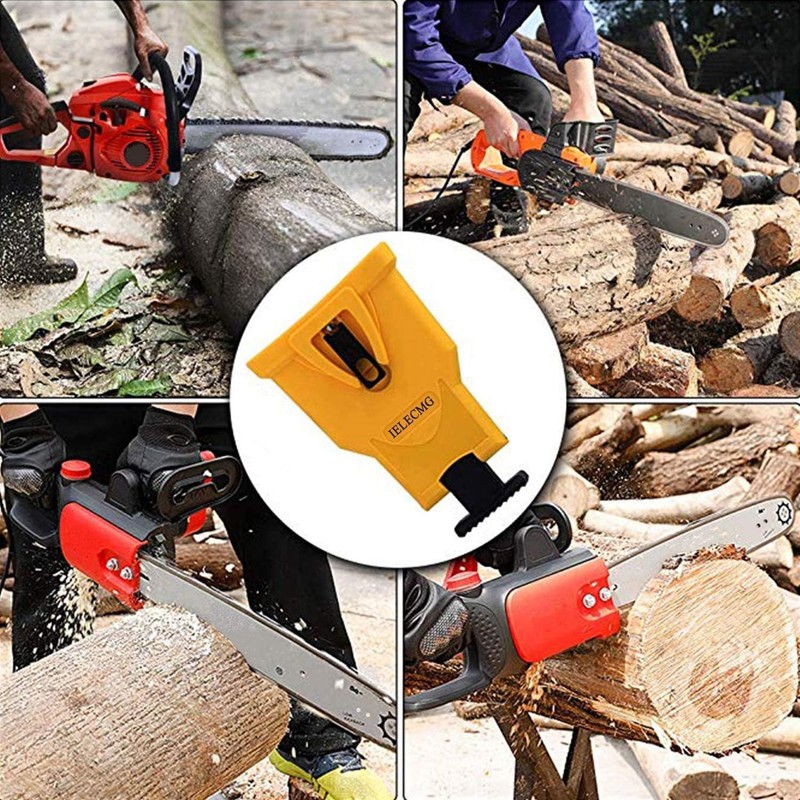 Portable Teeth Chainsaw Sharpener, Proprietary Bar-Mount Chain Saw Fast Sharpeni gallery