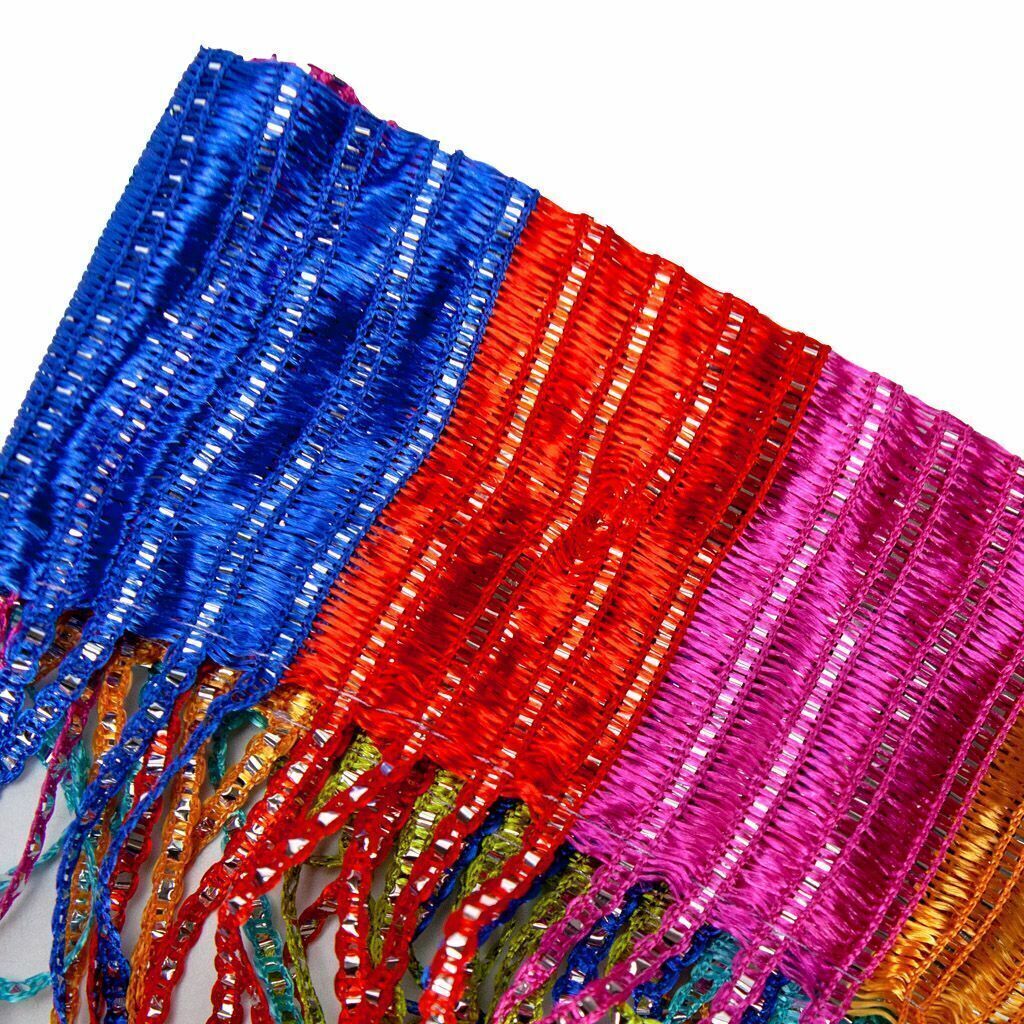 Curtain Beads Room Divider Crystal Tassel Fringe Beaded Window Panel String Door gallery