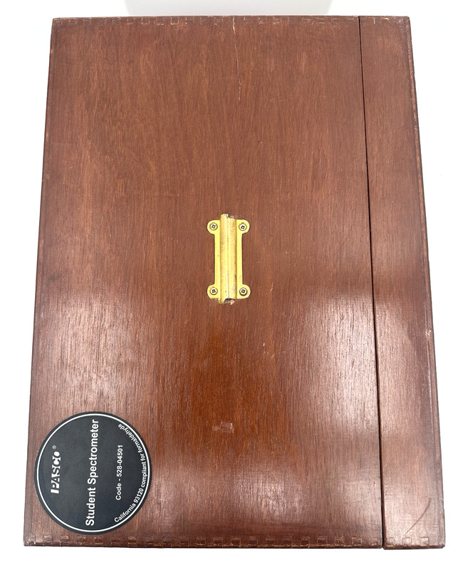 Large Wooden Storage Box (Box Joint) Pasco Student Spectrometer Case gallery