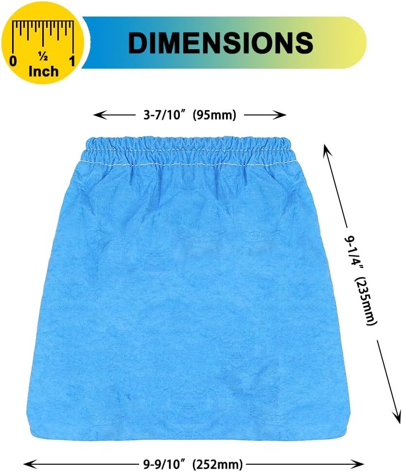 5 Pack VRC5 Filter Bags for Most Vacmaster 4 to 16 Gallon Wet/Dry Vacs gallery