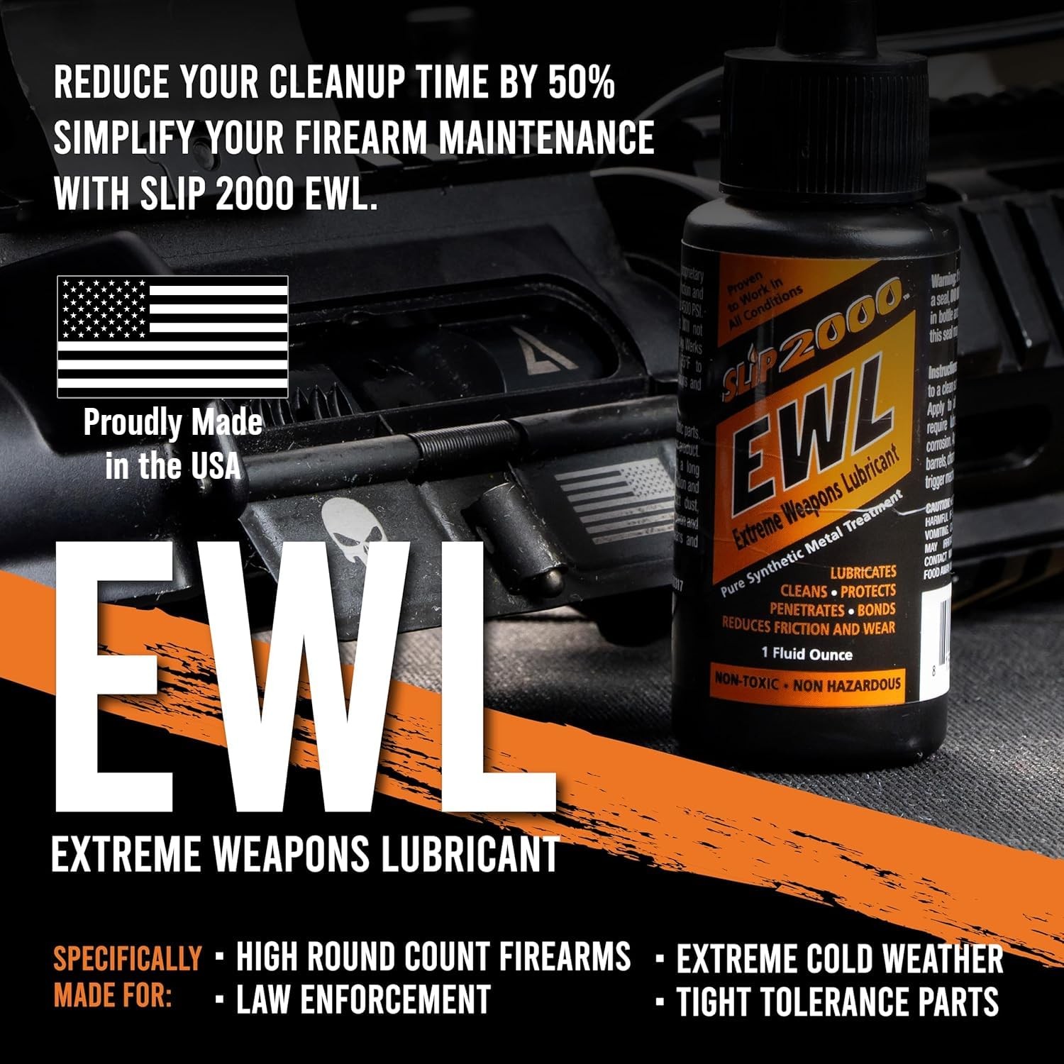 SLIP 2000 EWL CLP Gun Lube - Extreme Weapons 4 oz Bottle, Original version gallery