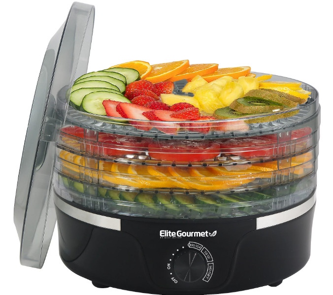 5-Tray Food Dehydrator with Adjustable Dial Fruit Meat Dryer Machine gallery