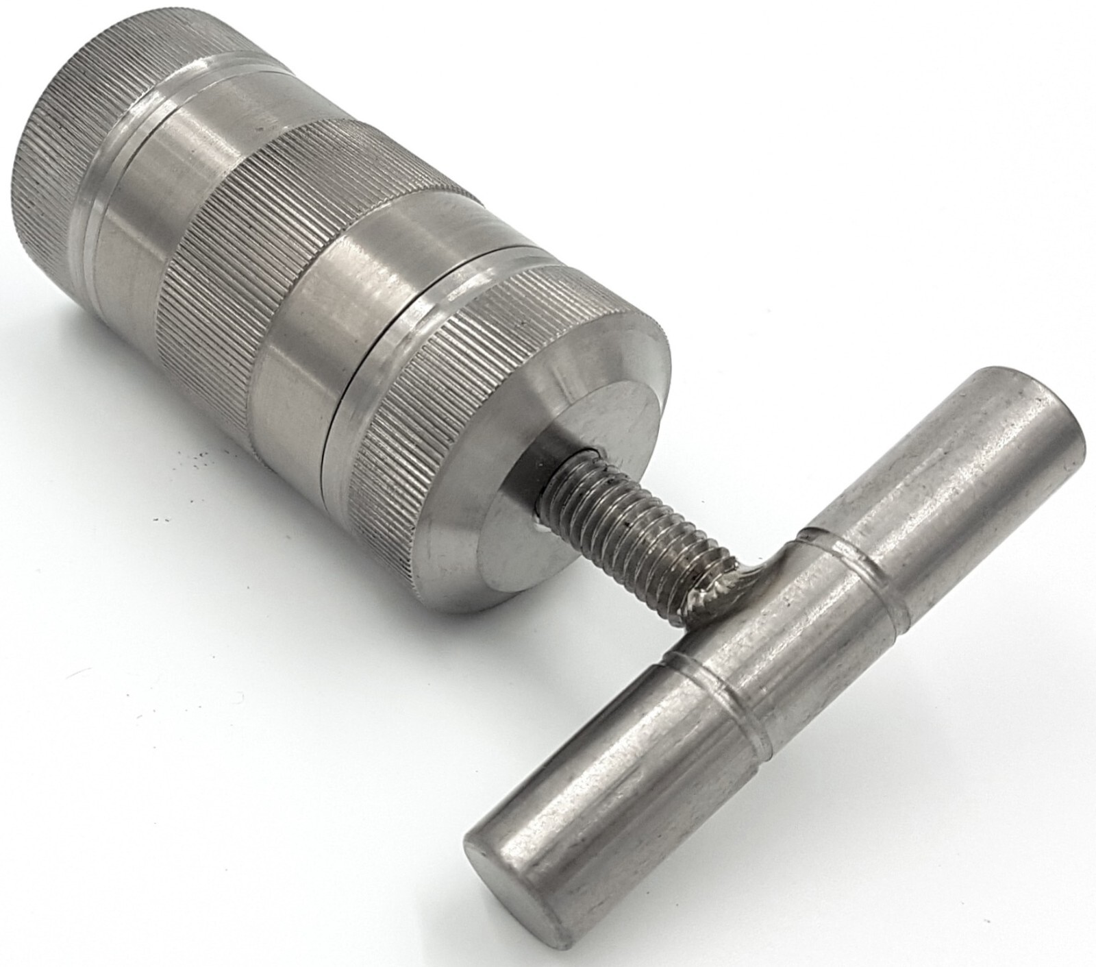 Tincture Press Small Size Handheld Press Extract Herb T Shape Titanium 1 in Dia gallery