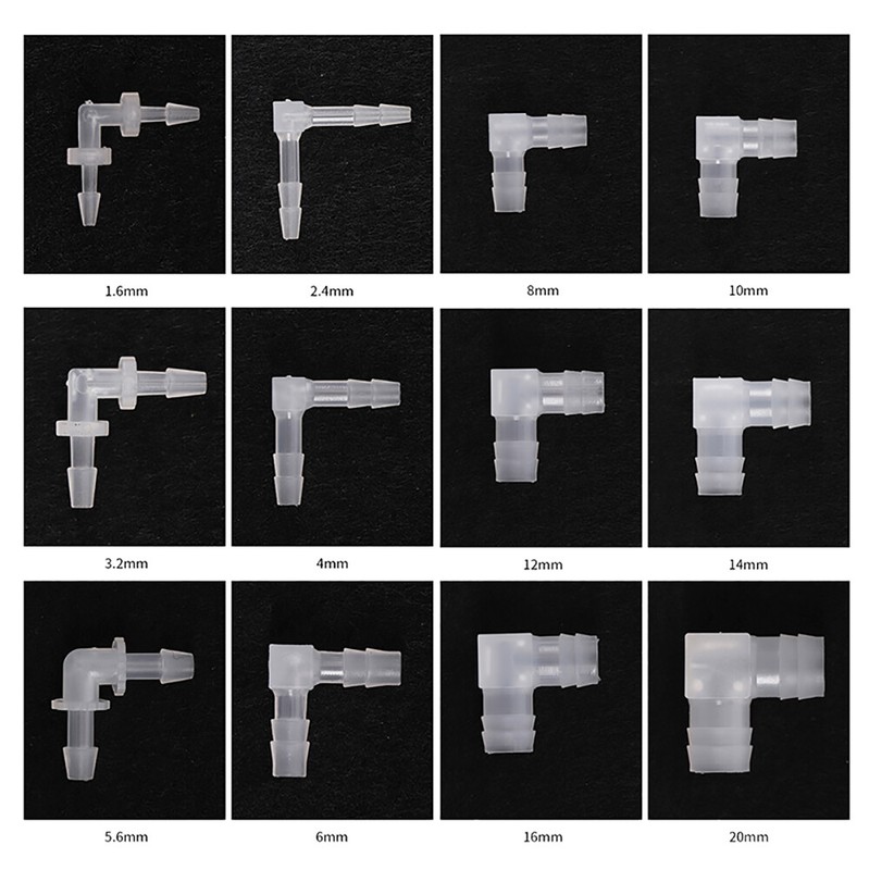 Plastic Connector Splitter Joint Pipe Hose Fittings X-Piece Y-Piece Elbow & Tee gallery