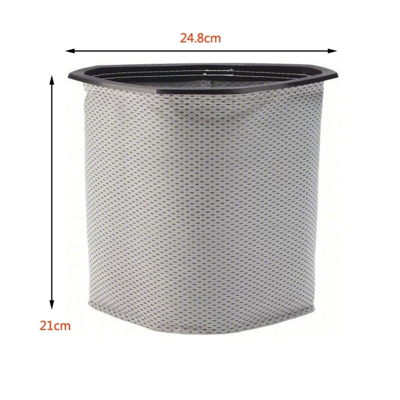 For ProTeam 834072 Cloth Filter Replacement for Triangular 6 Quart Vacuum Use gallery