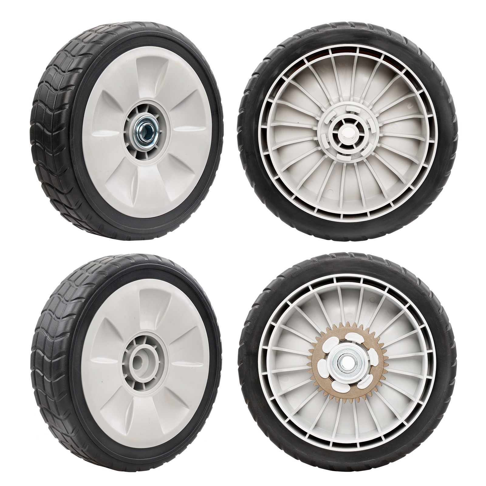 4 Pack 8" Front Rear Drive Lawn Mower Wheels Kit Fit Honda HRR216 HRS216 HRT216 gallery