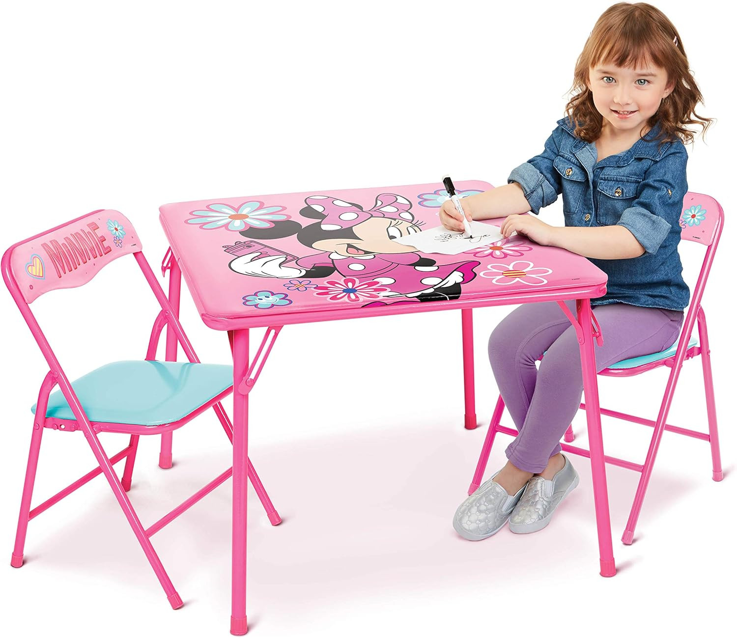 Mouse Kids Table & Chairs Set for Kid and Toddler 36 Months up to 7 Years, Inclu gallery