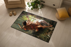 Springtime – Classic Romantic Art Area Rug