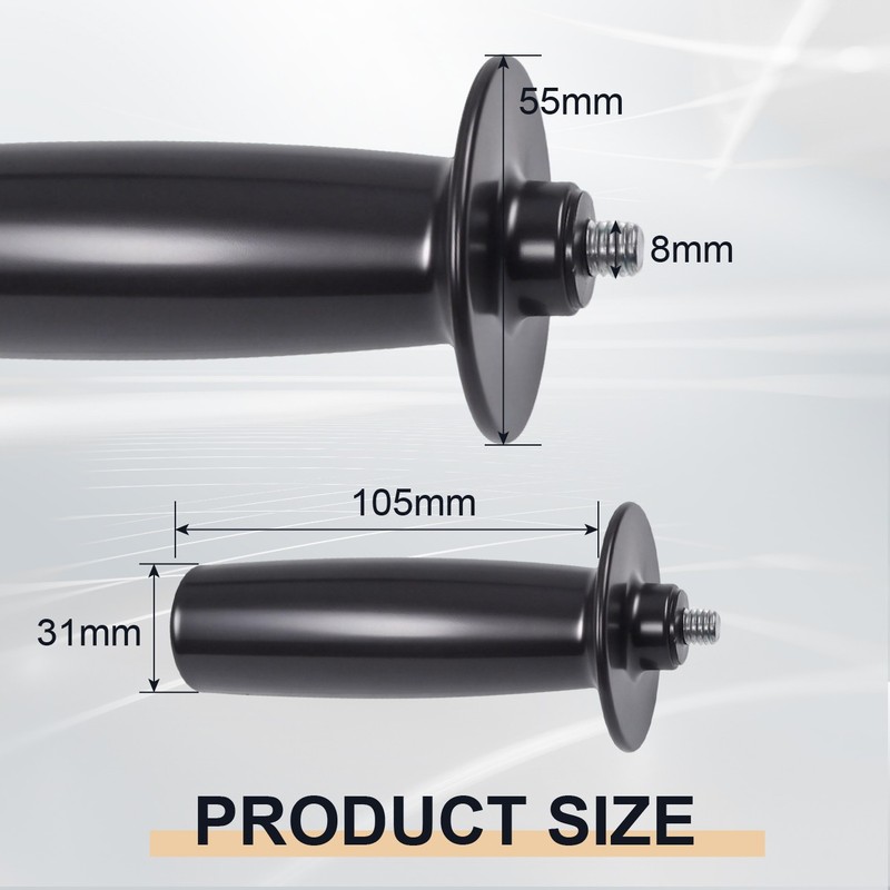 Side Handle For Makita Thread Auxiliary 9523NB Black 8mm Angle Grinder gallery