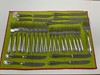 Yamazaki Flatware Stainless Mixed Lot 27 pcs Forks Knives Excellent condition gallery