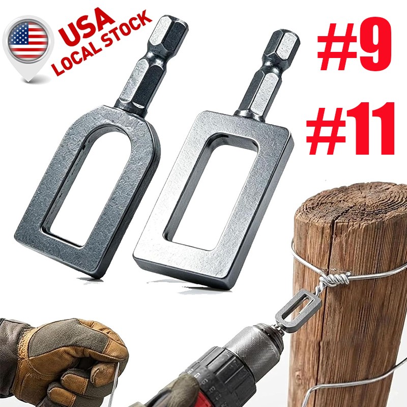 2PCS Electric Drill Wire Twisting Tool, Heavy Duty Wire Twister for Drill US gallery