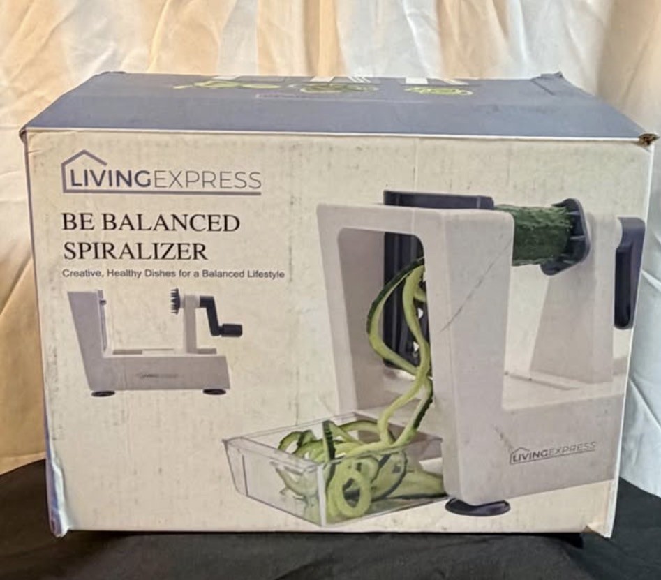 LIVINGEXPRESS BE BALANCED SPIRALIZER Veggie Noodle Maker - New in Box gallery