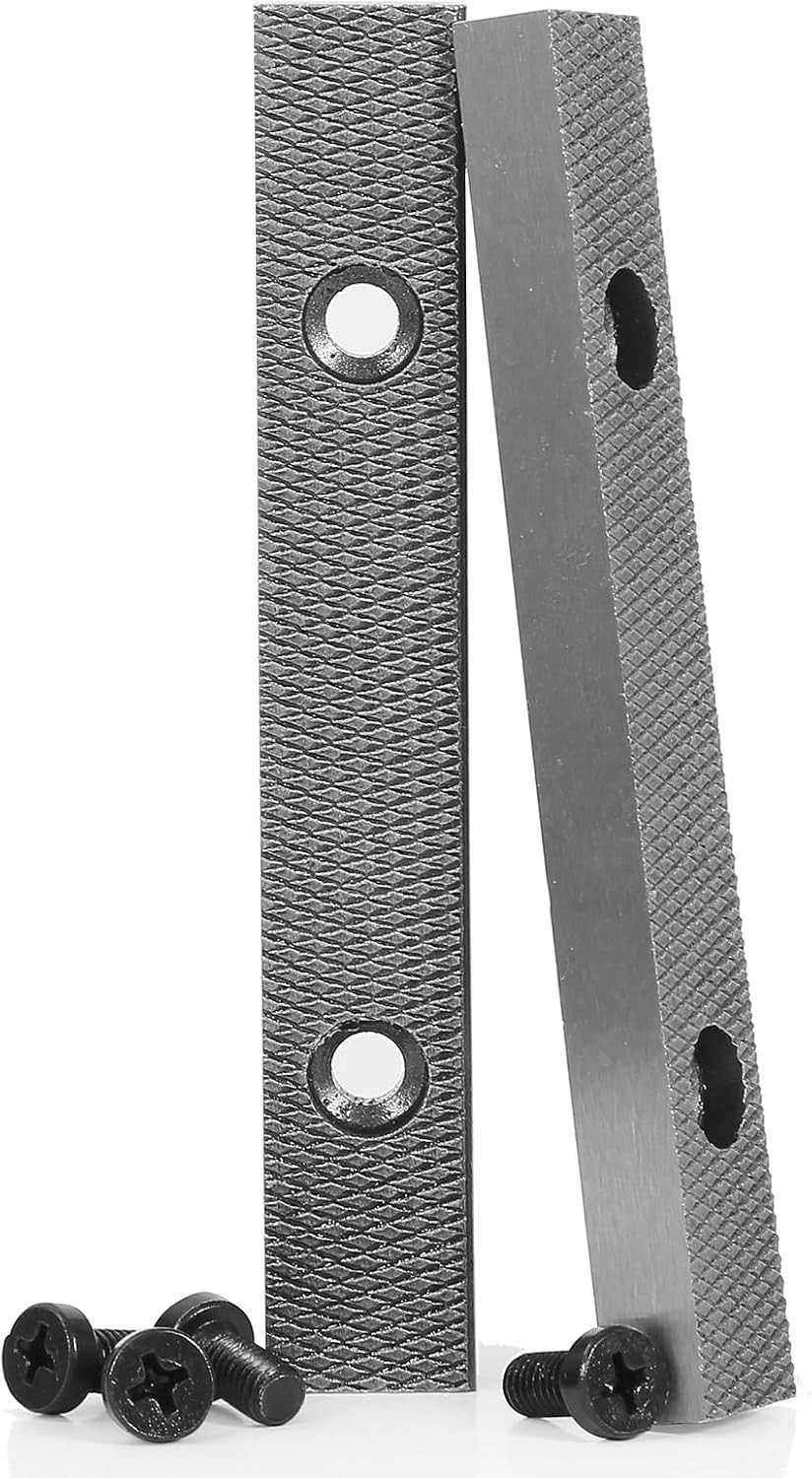 Forward 6 Inch Replacement Steel Jaw Plates (1 Pair) and Screws for DT150B Multi gallery