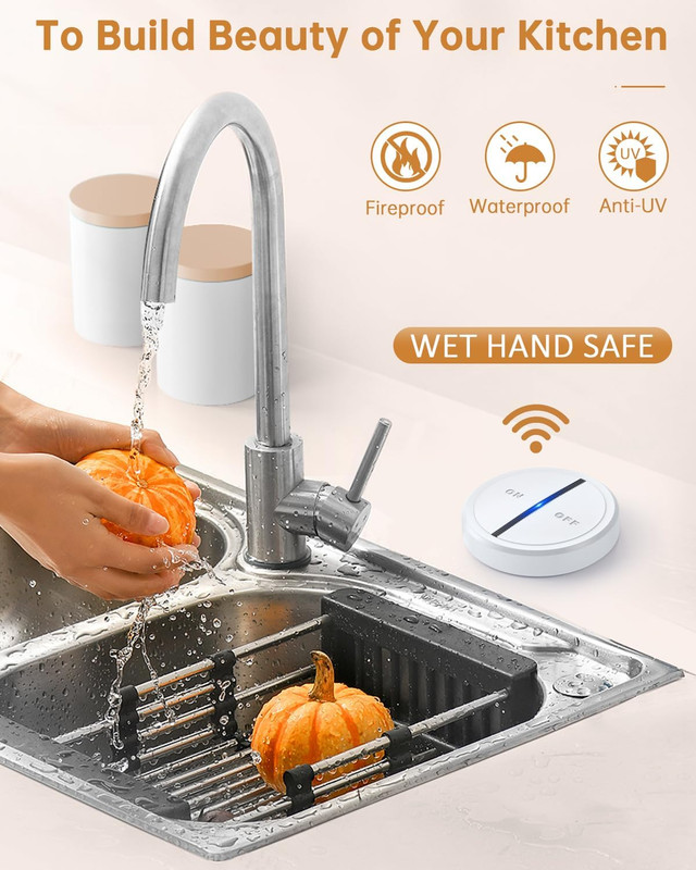 Garbage Disposal Wireless Switch Kit, Remote Control Outlet, Garbage Disposal Bu gallery