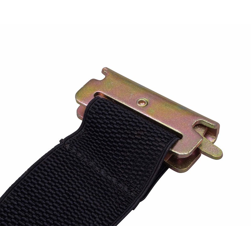 8Pcs E-Track Bungee Tie-Down Straps 2" Black Bungee Straps E-Track Accessories gallery