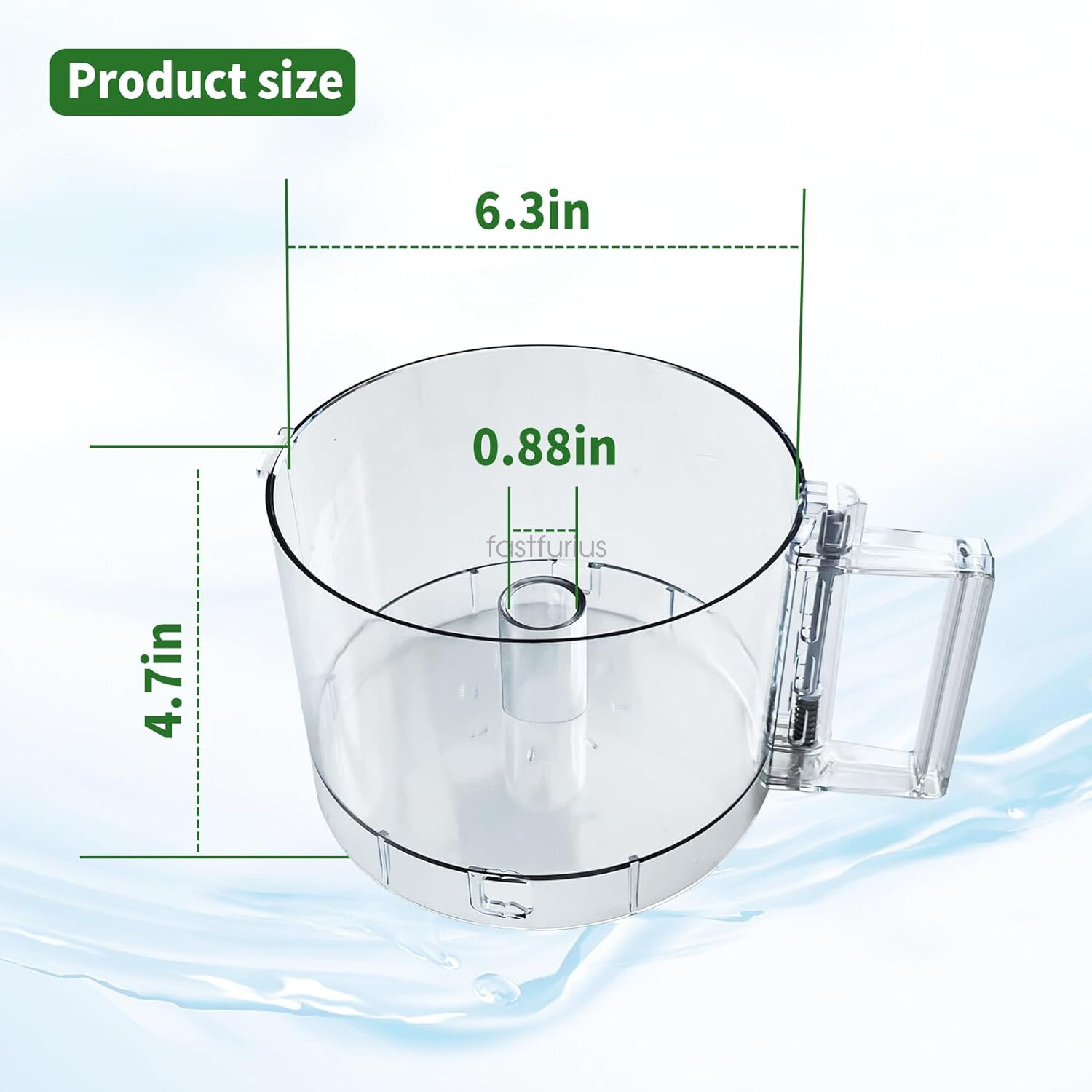 7-Cup Food Processor Work Bowl Fit for Cuisinart DLC-10 Series,FP-631AGTX-1 gallery