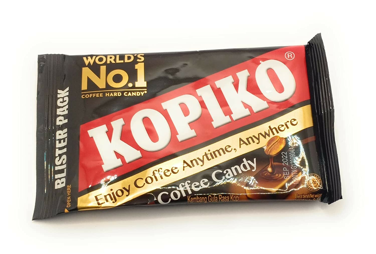 24 Pack, Kopiko Coffee Candy - Blister Pack Hard Coffee Candy - Exp: 1-2025 gallery