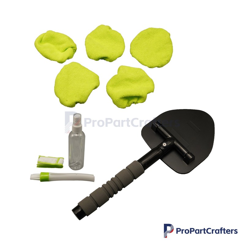 Wiper Cleaner Brush Pad Extendable Windshield Cleaning Tool Kit Car Window Glass gallery