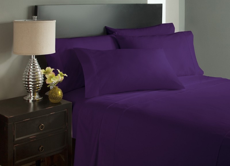 Bed Sheet set, 1800 hand feel, 4 piece. FAST US Shipper. Proudly Female Owned gallery