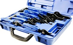 11pc CAL-HAWK SNAP RING PLIER SET USE ON INTERNAL/EXTERNAL RINGS BLUE CASE