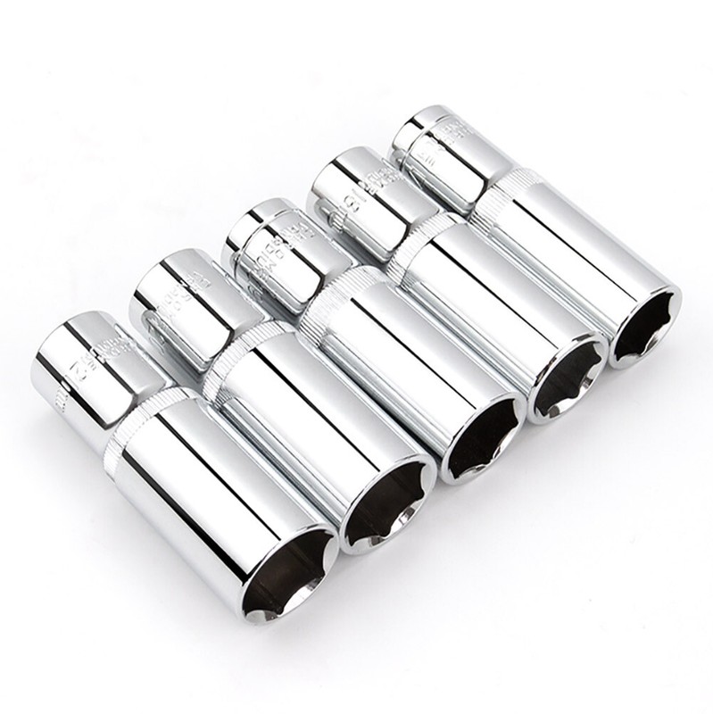 Square Drive Deep Socket -8 to 24mm/ALL SIZE Set- Metric 6 Point Hex Drive 3/8" gallery