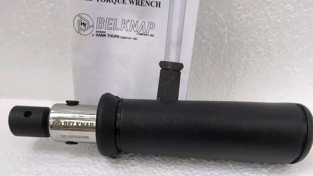 Hank Thorn / Belknap Interchangeable Torque Wrench VB-10ST-I 7 To 25 Ft. Lb. USA