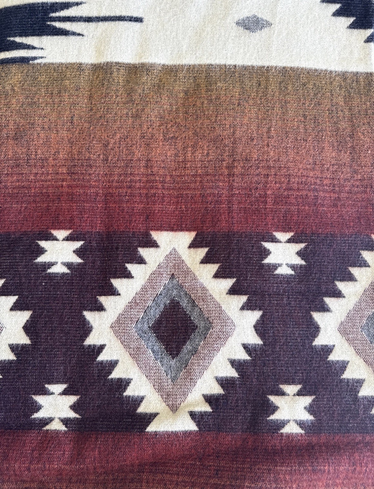 Alpaca Blanket - Cozy Colorful Native Pattern Throw - Made in Ecuador - 202619 gallery