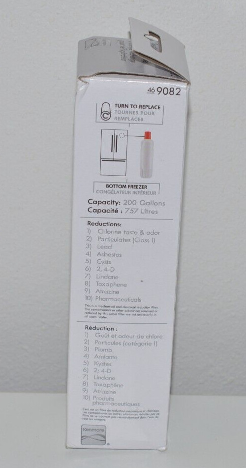 Kenmore 9082 Replacement Refrigerator Filter Sealed in New Box OEM gallery