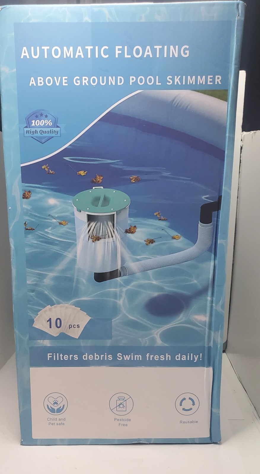Above Ground Pool Skimmer,No Installation Required, no Adjustable Bracket Requir gallery