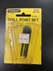 Vintage Stanley 68-333 Drill Point Set 3 piece 5/64" 7/64" 9/64" USA, Circa 1983 gallery