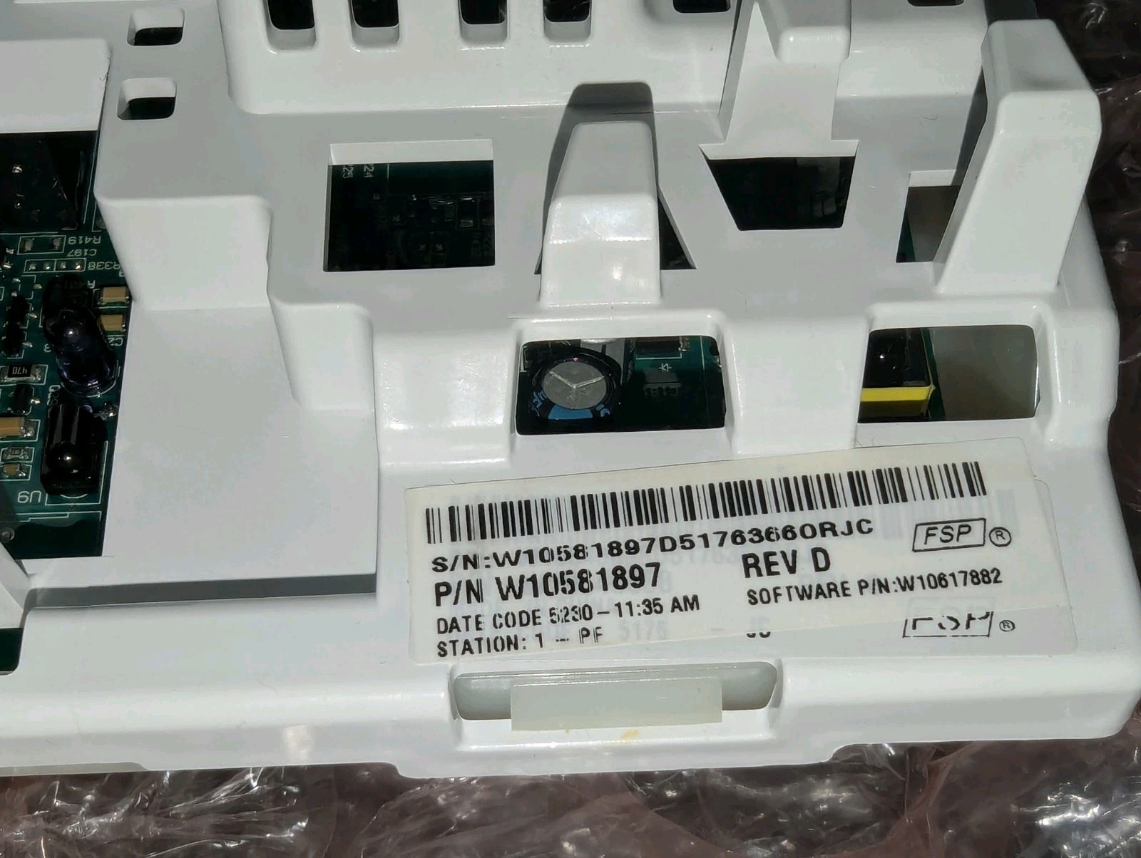 Whirlpool Washer W10581897 Main Control Board WTW4800BQ0 gallery