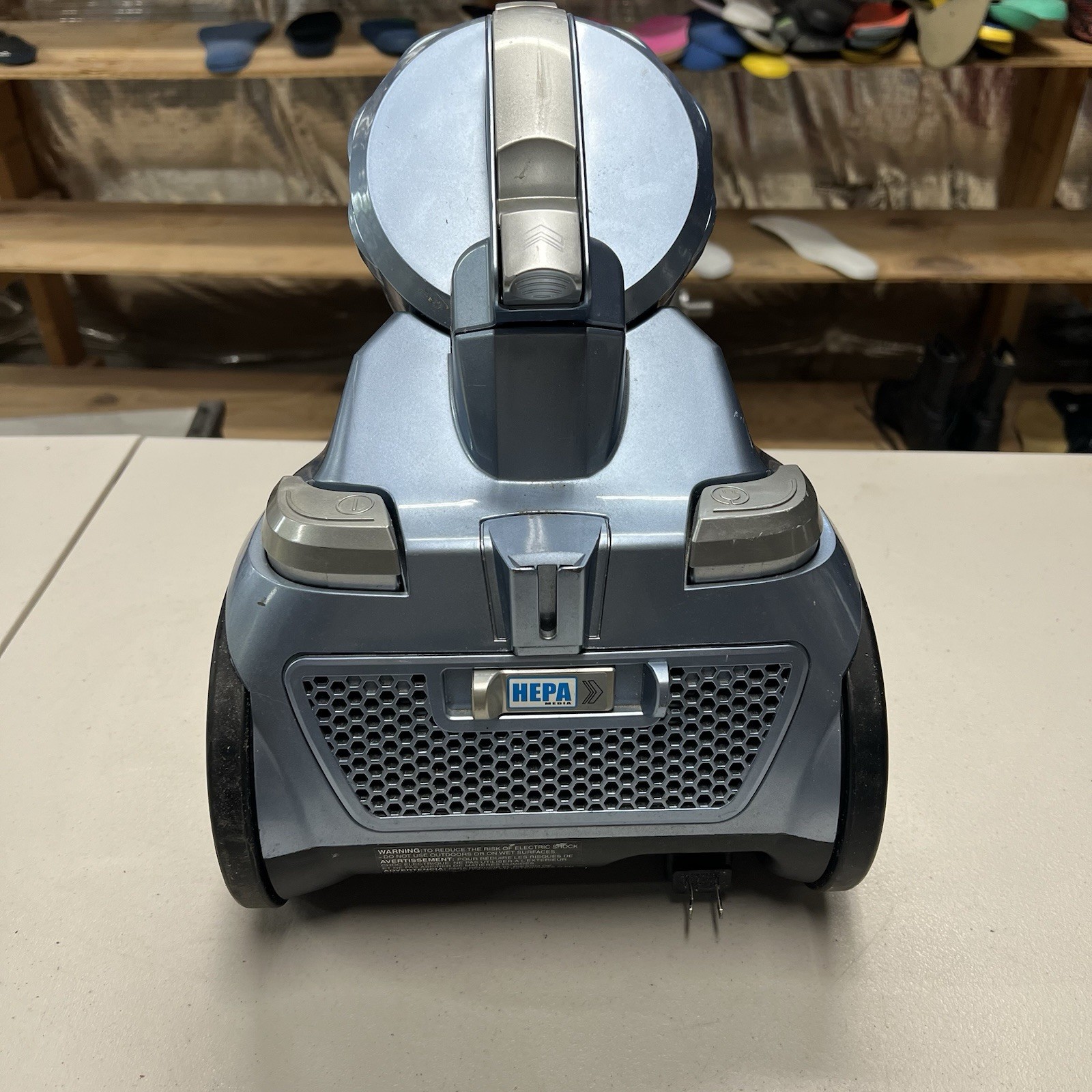 Hoover Multicyclonic Bagless Bare Floor Canister Vacuum Cleaner SH40060 Tested gallery