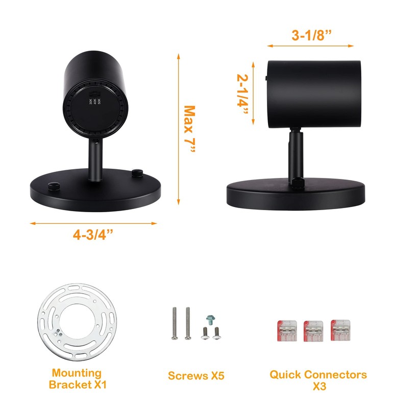 Led Flush Mount Ceiling Spot Lightcri90+ 9w 3000k 4000k 5000k Selectable Dimmabl gallery