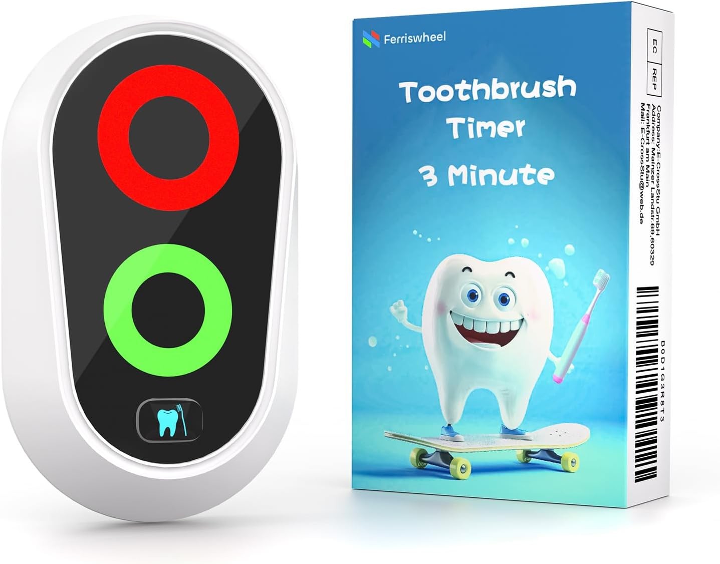 Toothbrushing Timer for Kids 2 to 3 Minutes, Funny Novelty Gift for Kids Adults, gallery