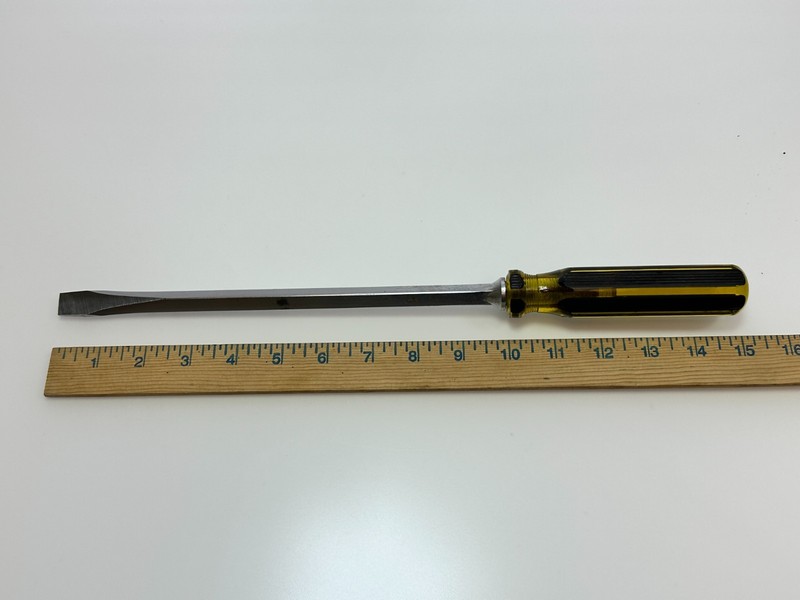 Stanley Tools USA 100 Plus Flat Slotted Tip 3/8 in Tip Screwdriver, 66-170 gallery