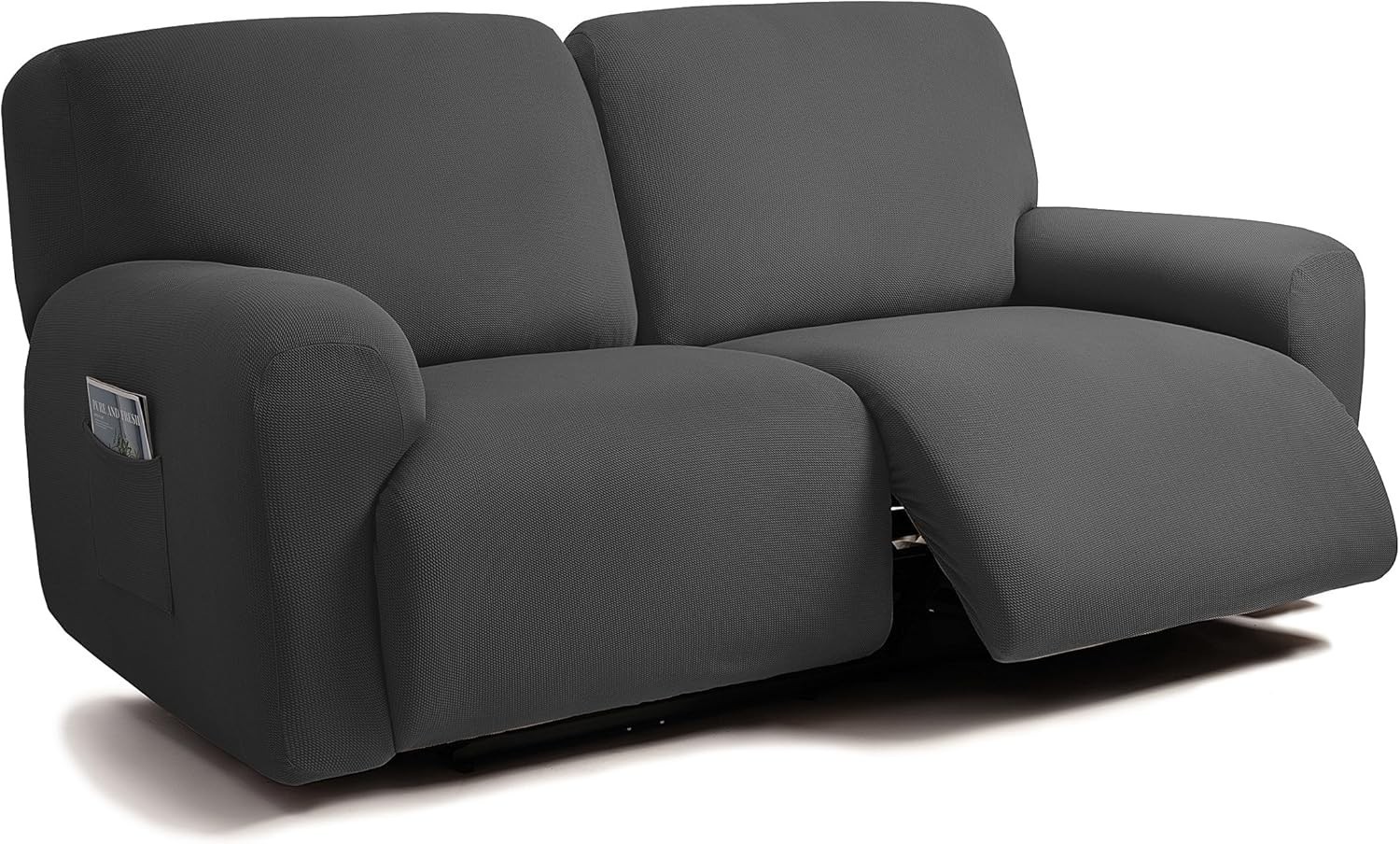 Jacquard Design Extra Wide 75" - 100", Reclining 2 Seater Sofa, Extra Wide 6-Pie gallery
