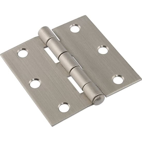 Hillman Square Corner Door Hinge Stainless Steel (3") gallery