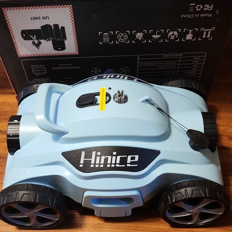 Hinice MF-PC01 Cordless Robotic Pool Cleaner 5800mAh for Pools, CE Certified gallery